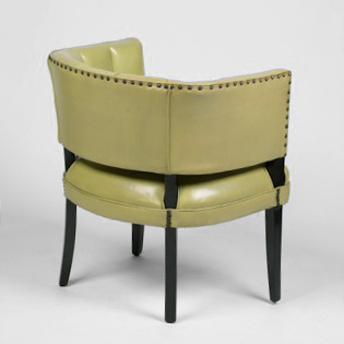 Pair of Barrel Back Chairs